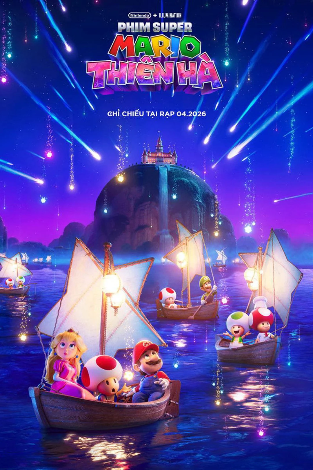 Phim Super Mario Thiên Hà